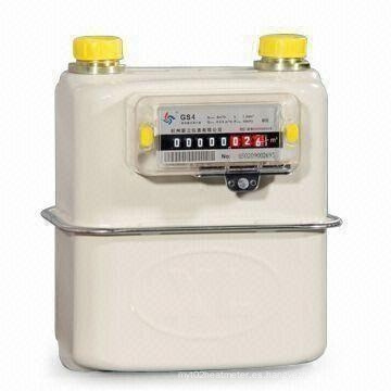 Medidor de gas de diafragma de acero laminado en frío para el hogar